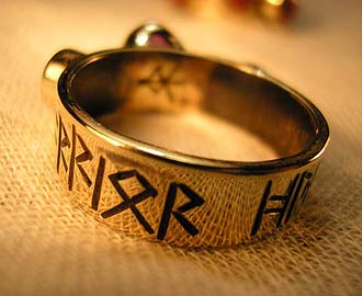 Magical Runic Ring