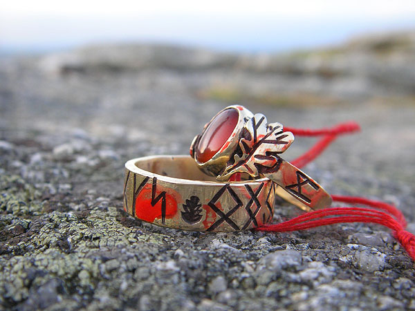 Runic Wedding Rings