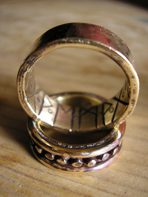 Runic Wedding Rings
