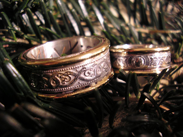 Runic Wedding Rings