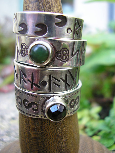 Runic Wedding Rings