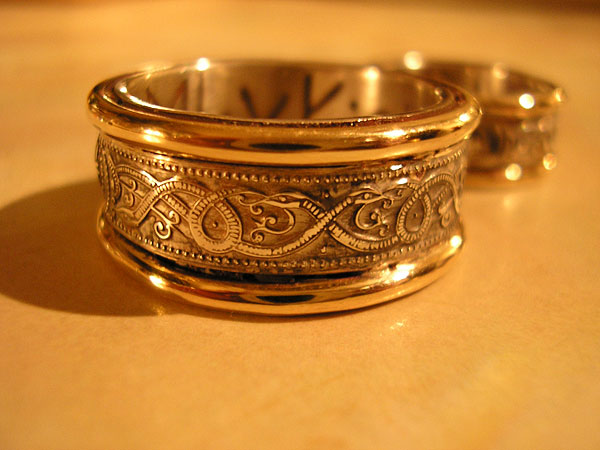 Runic Wedding Rings